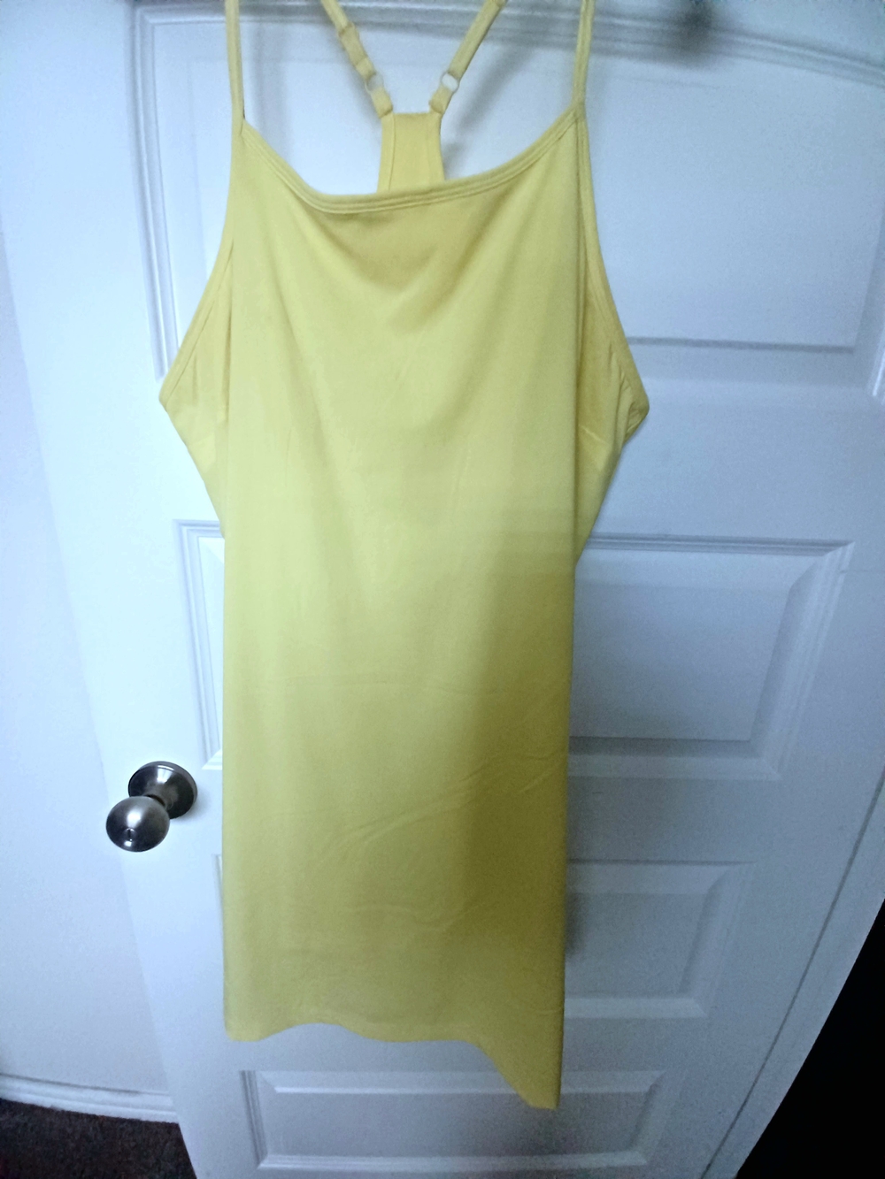 all in motion Lemon Yellow Racerback Slip Dress